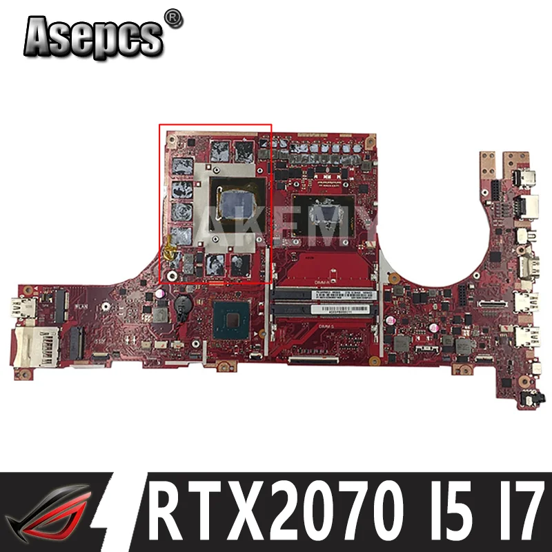 

Exchange!!!ROG GL504GW W/ RTX2070 GPU i5-8300H i7-8750H CPU Motherboard for ASUS ROG GL504 GL504GW GL504G Laptop Motherboard