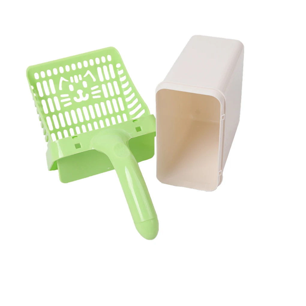 

Портативный Лопата для кошачьего туалета, лопатка для кошачьего туалета, пластиковый полый поднос для кошачьего туалета, инструмент для чи...