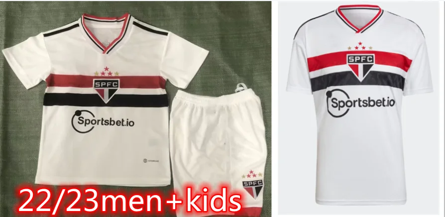 

2022/23 Sao Paulo Soccer Jerseys DANI ALVES PATO NENE PABLO HERNANES HELINHO REINALDO LUCIANO Custom 22 23 Home Away Third Men