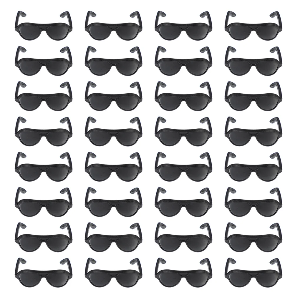 

Mini Sunglasses Simulated Plaything Dressing Accessories DIY Decoration Cosplay