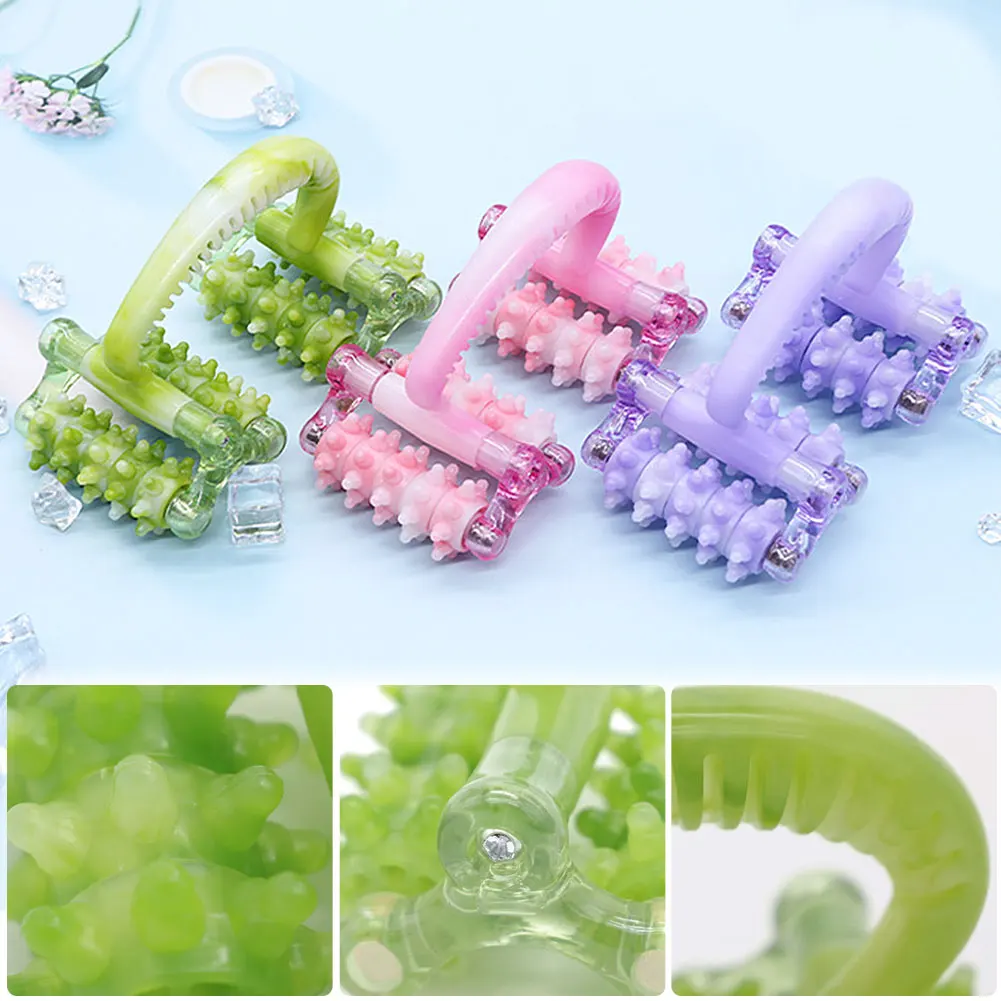 

Portable Roller Point Four Types of Massage Creative Roller Massage Neck Leg Wheel Health Care Relax Beauty Slimming Massager