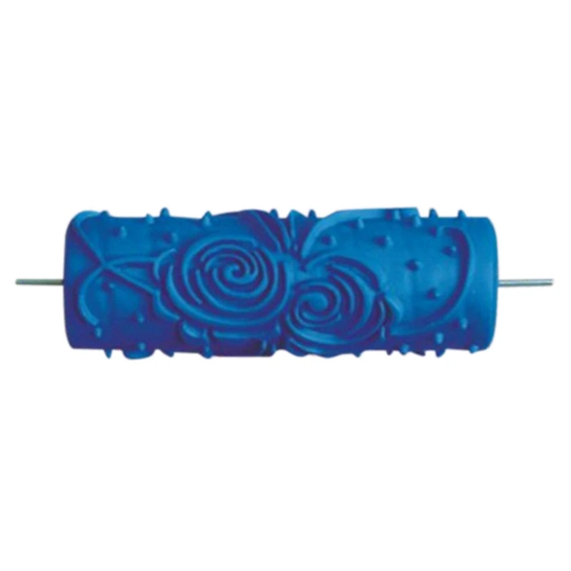 

5-дюймовая рельефная краска с роликовым рукавом, настенная текстура кисть для трафаретов, декоративный узор