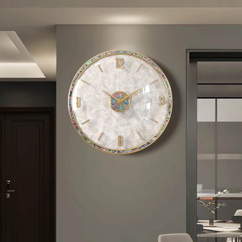 

Luxury Creative Wall Clock Aesthetic Stylish Minimalist Designer Wall Clock Modern Silent Orologio Da Parete Living Room Decor