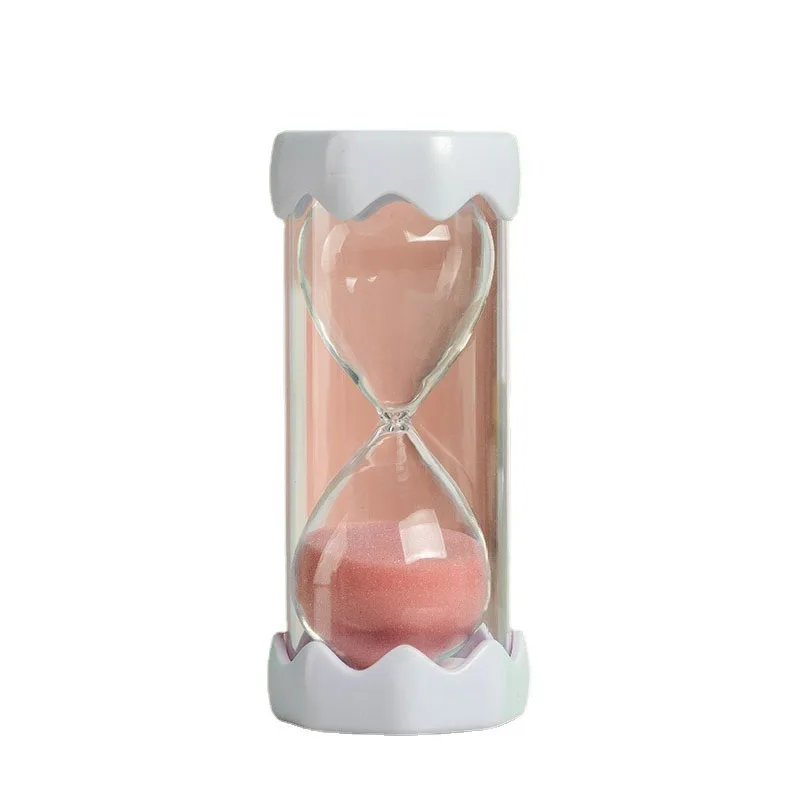 

Handmade Hour Glass Timer Pink Sand Clock Kids Crystal Hourglass Desk Decoration Beautiful Hourglass Hour Glass Sand Timer Gift