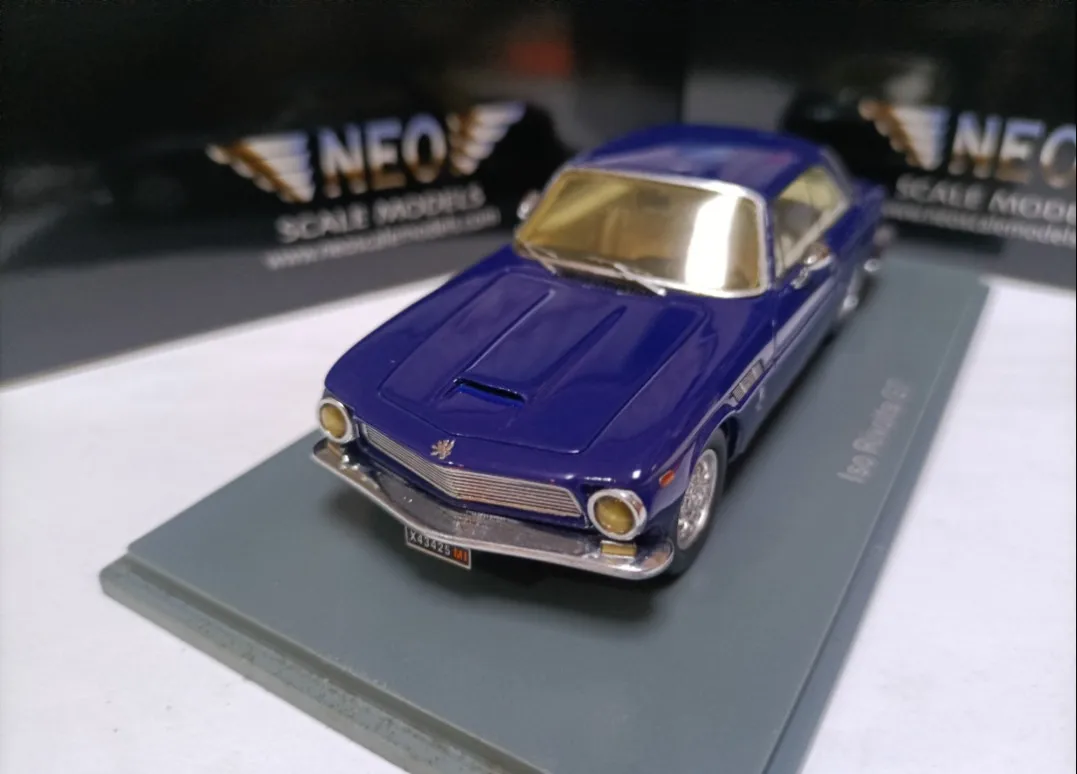 

Neo 1/43 ISO Rivolta GT 1961 Коллекционная модель из металла под давлением, игрушка в подарок