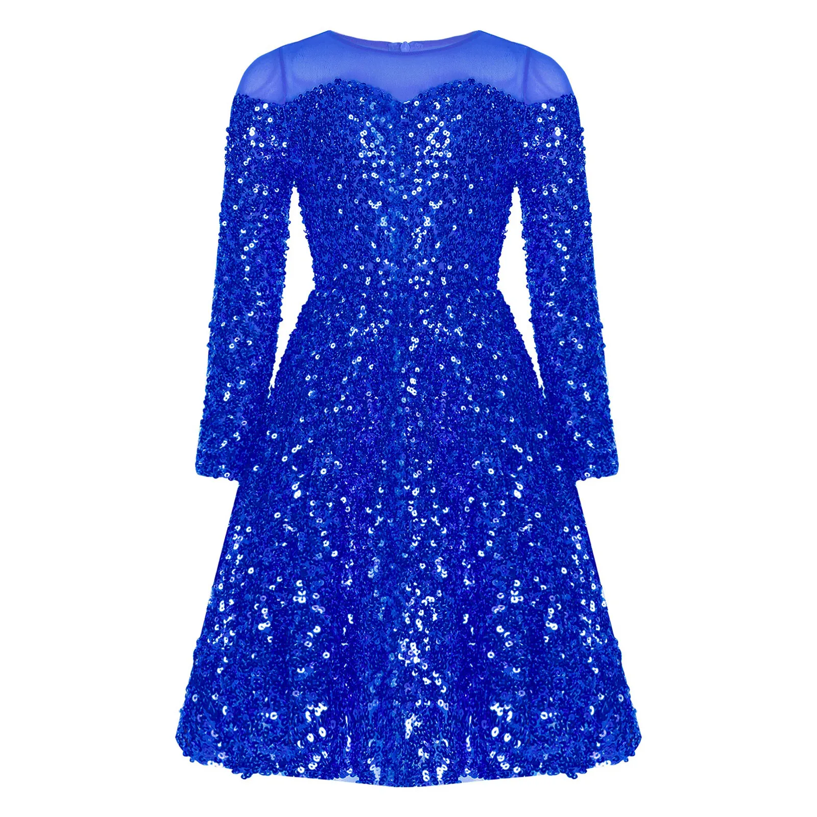 Свадебное пышное платье для девочек блестящие сетчатые вечерние платья с