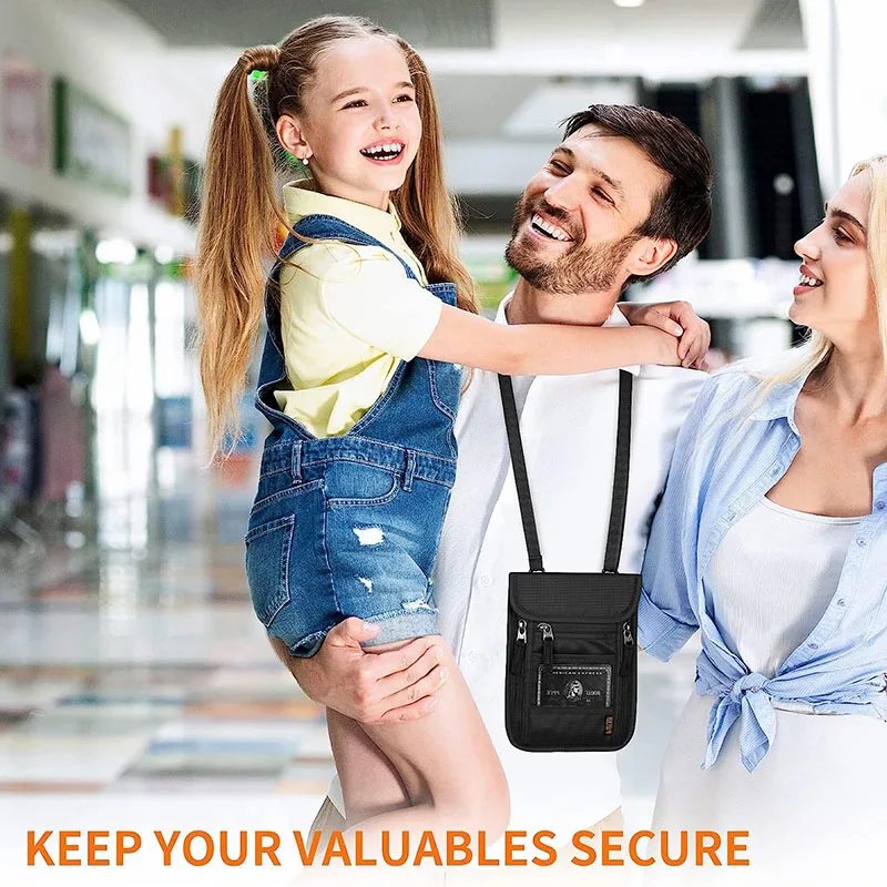 Органайзер для паспорта и кредитных карт с RFID-защитой