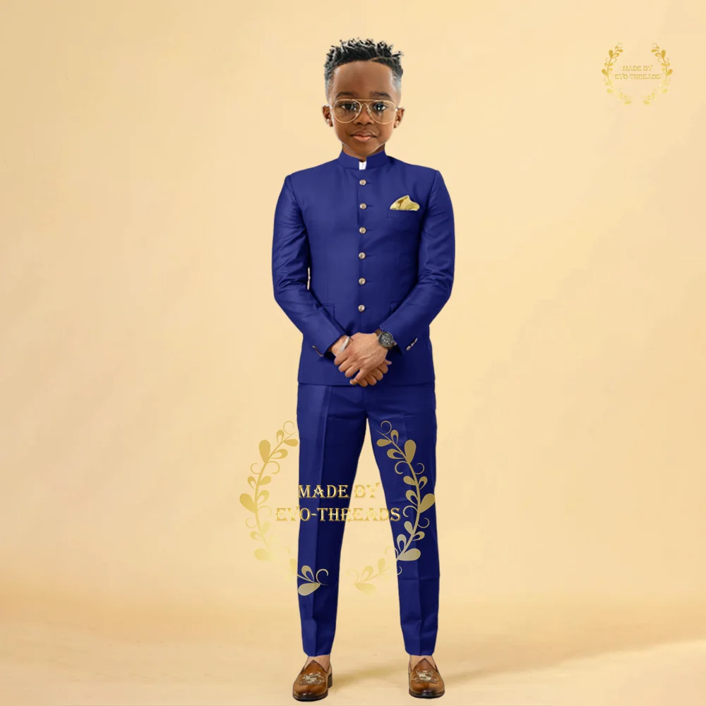 Детский костюм из 2 предметов в африканском стиле для мальчиков классический