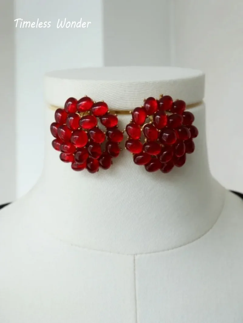 Вневременная Чудо Ретро Гео Стеклянная Брошь Булавки для Женщин Дизайнерские