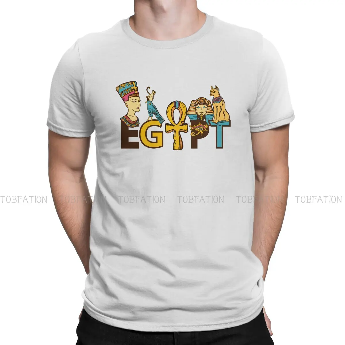 

Egyptian Ancient Egypt Culture Man TShirt Symbol Design Art Fashion T Shirt Harajuku Streetwear Hipster