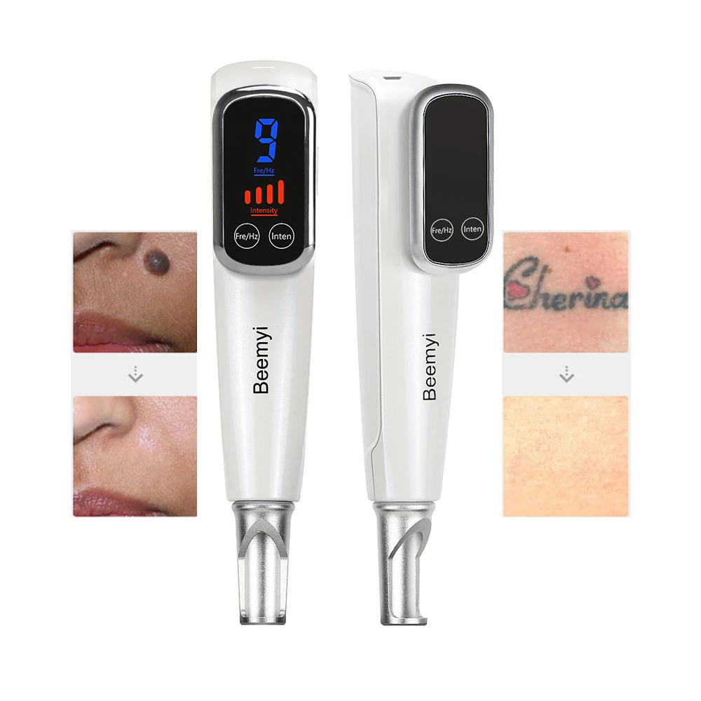 Laser Plasma Picosecond Pen Blue&Red Tattoo Remover LCD Mole Removal Dark Spot Remover Skin Wart Tag Tattoo Remaval Acne Cleane
