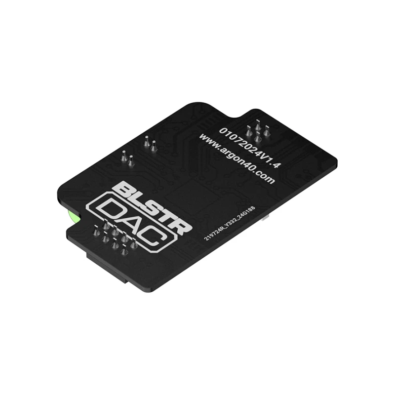 Комплект DAC Raspberry Pi 5 Argon BLSTR с изолятором контура заземления PCM5122 звуковая карта