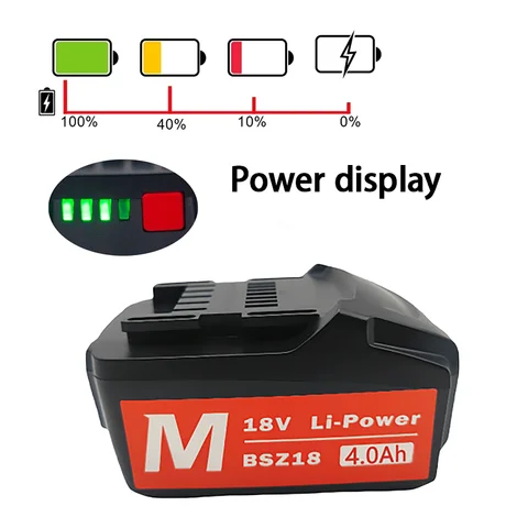 Литий-ионный аккумулятор KEPAH 18В 9000 мАч для Metabo