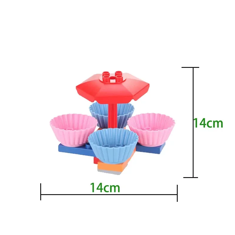 Семейная городская дорога базовая пластина блок MOC большие строительные блоки