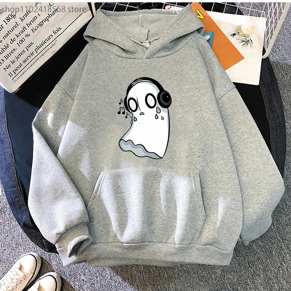 Undertale Game Napstablook толстовки Хэллоуин призрак мультфильм графические Kawaii женский