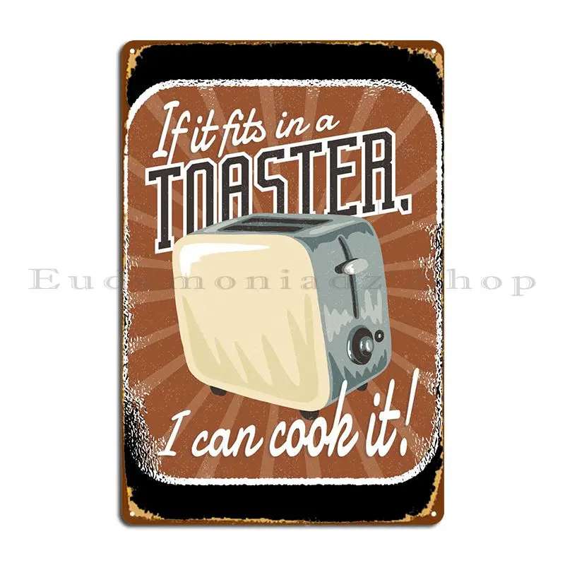 

I Can Cook It Metal Sign Funny Bar Cave Garage Create Customize Tin Sign Poster