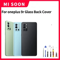 glass back cover for oneplus 9r battery cover door for oneplus 9r battery cover 19r case with camera lens