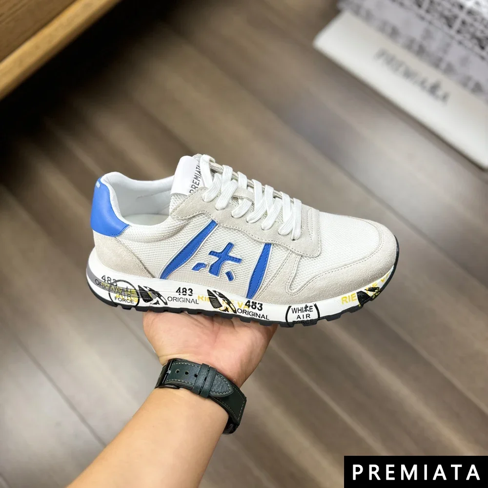 PREMIATA/мужские модные нишевые универсальные низкие кроссовки удобная сетчатая