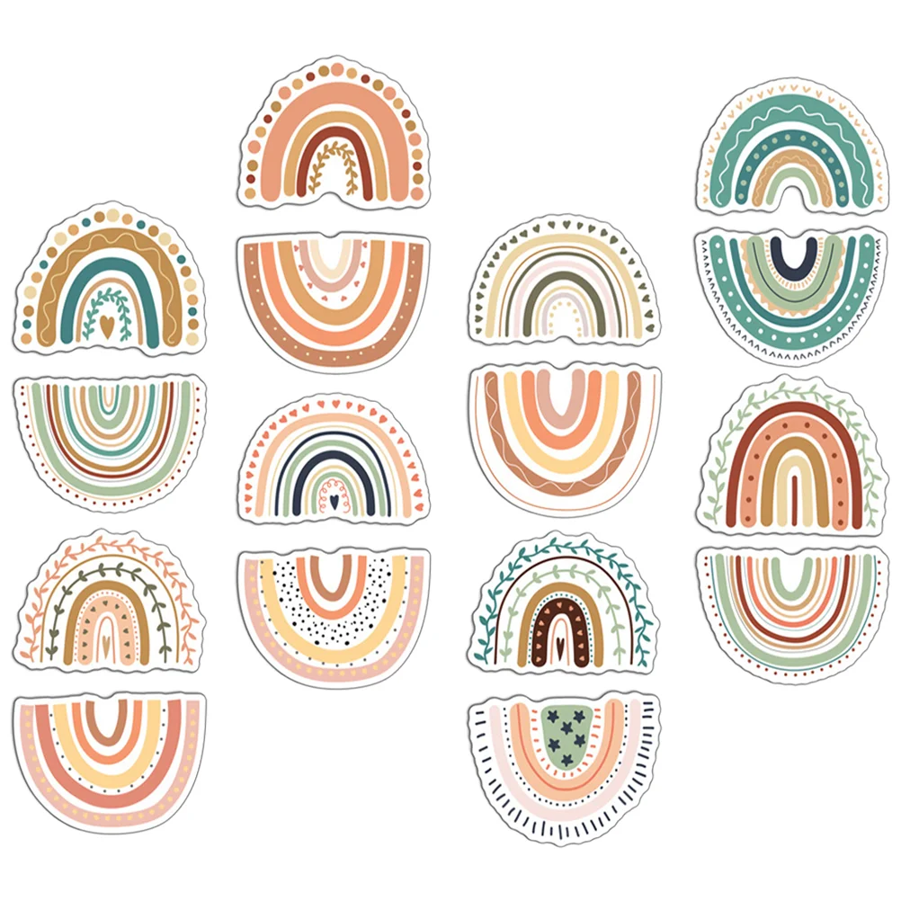 16 шт. магниты магнитные украшения для холодильника радужные богемные