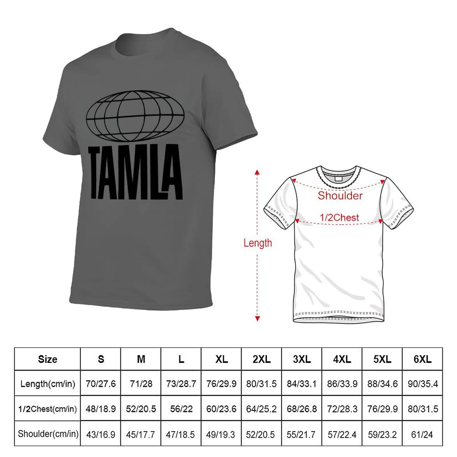 Фото Футболка с винтажным принтом Tamla Label, с круглым вырезом №2