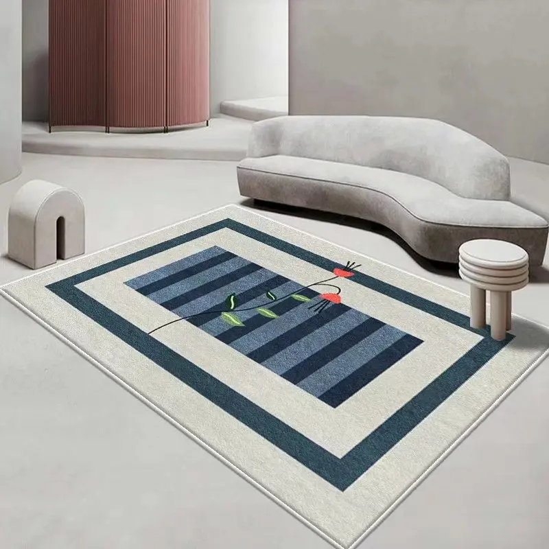 

Fresh and Simple Rugs and Carpets for Home Living Room Decoration Teenager Bedroom Decor Carpet Sofa Non-slip Area Rug Floor Mat