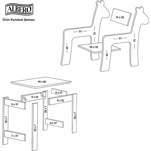 Child Course Work Table | Children Tables
