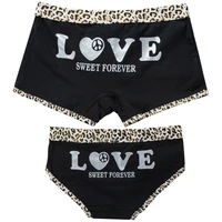 new fund pair underwear pure cotton suit sex appeal double underwear whole cotton leopard grain is lovely 2 outfit male flat hor