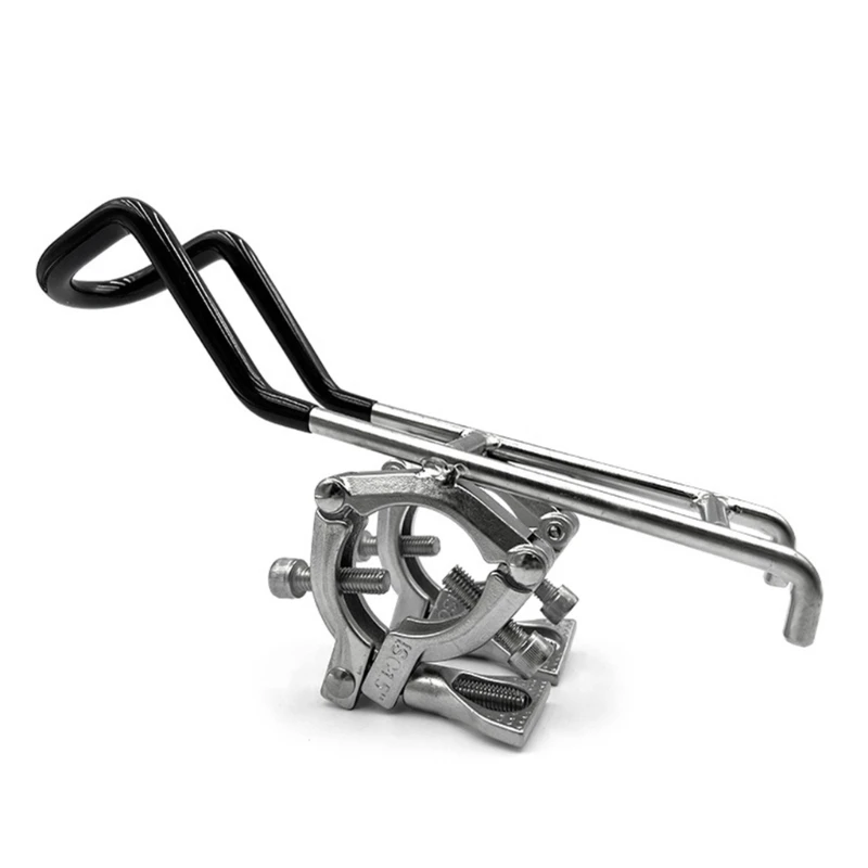 

Clamp On Type Rail Mounted Fishing Rod Holder 316 Stainless Steel For Marine