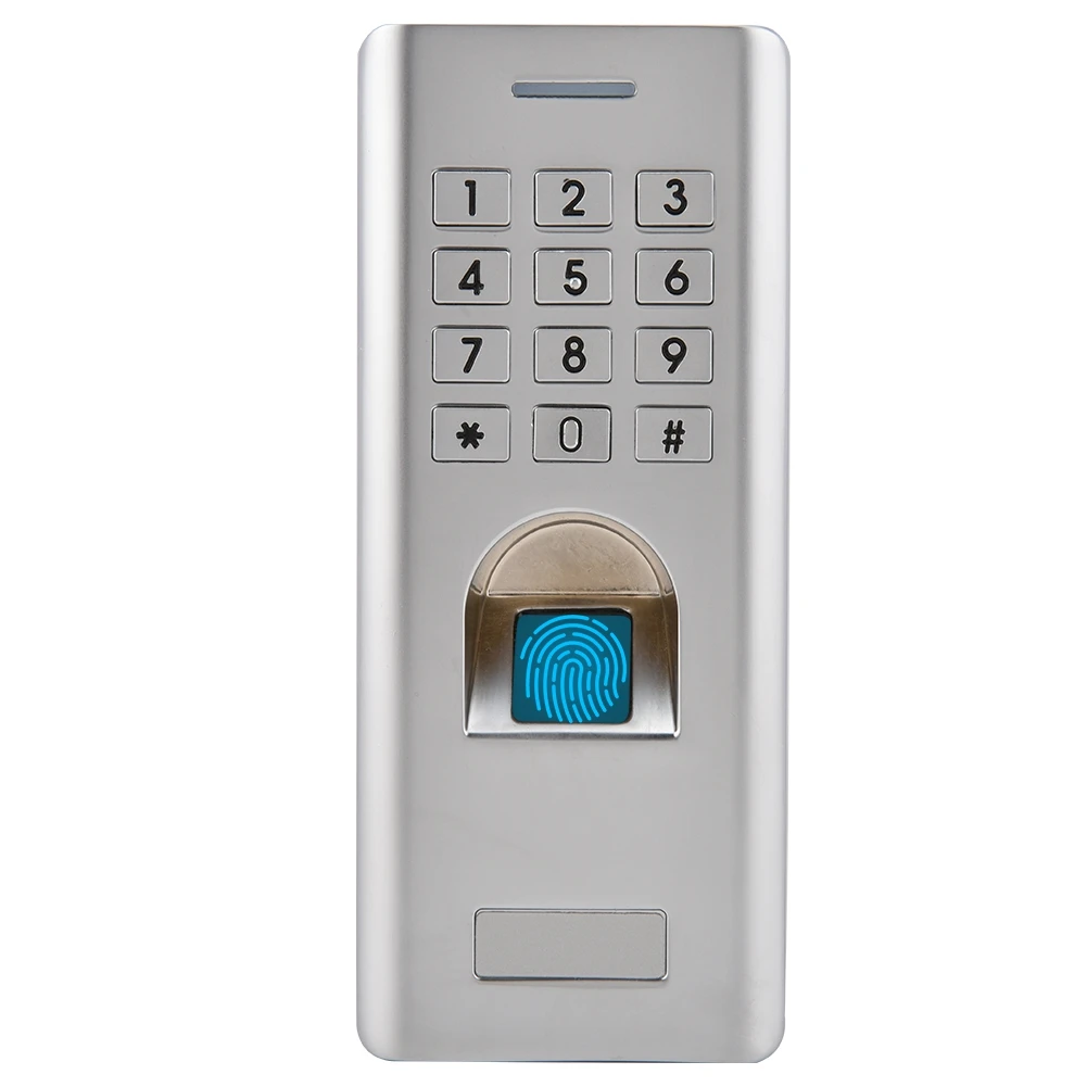 

Waterproof Fingerprint Reader Password Door Access Control Keypad Security Entry