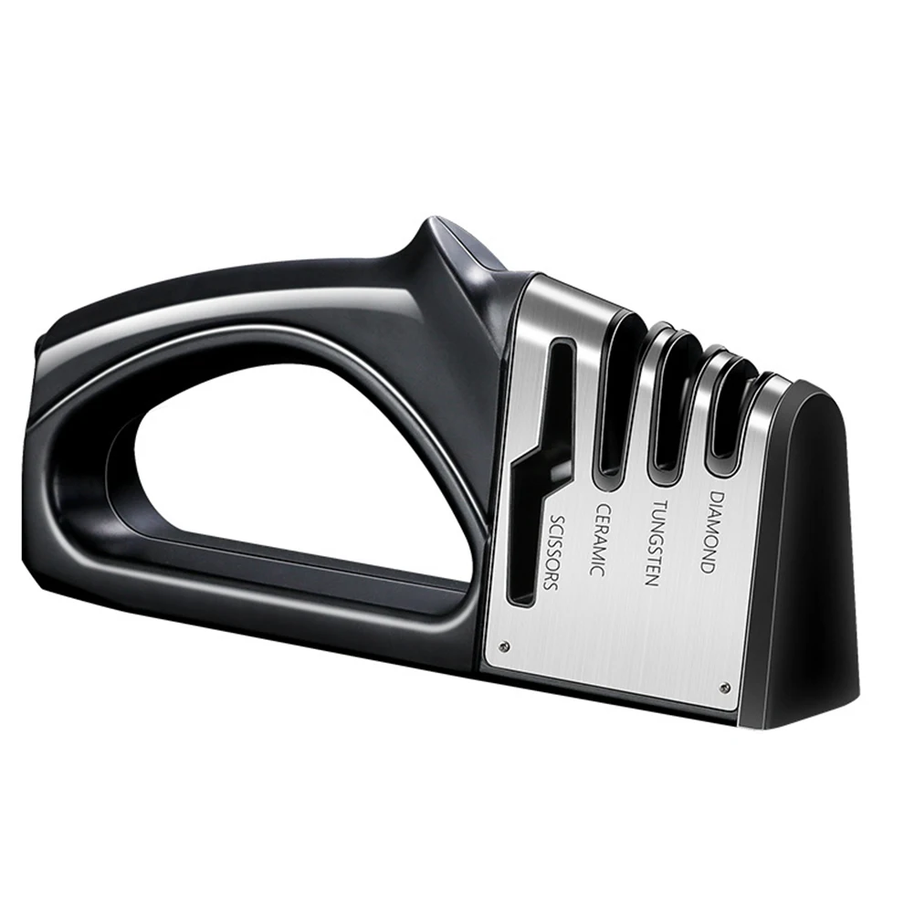 

New Kitchen Home Multi-Functional 3 Stages Quick Sharpening Tool Durable Sharpeners Knives Sharpening Polishing Accessories