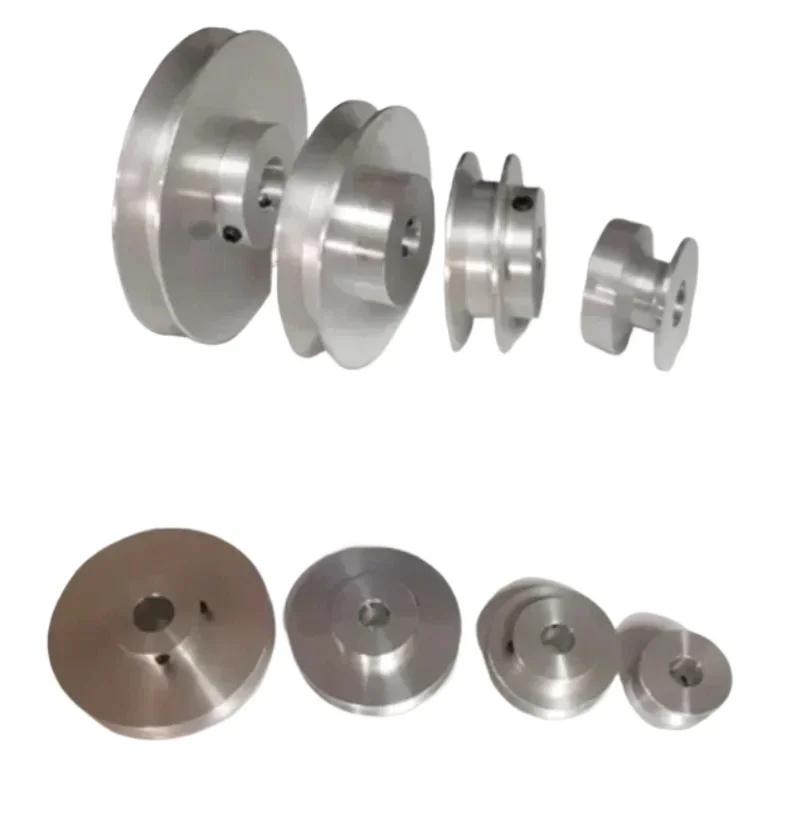 40 мм 60 80 одинарный шкив из алюминиевого сплава шпиндель двигателя колесо