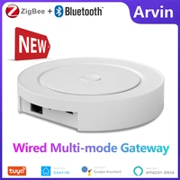tuya zigbee smart gateway hub smart home bridge for app voice wireless remote controlworks with alexa google home assistant