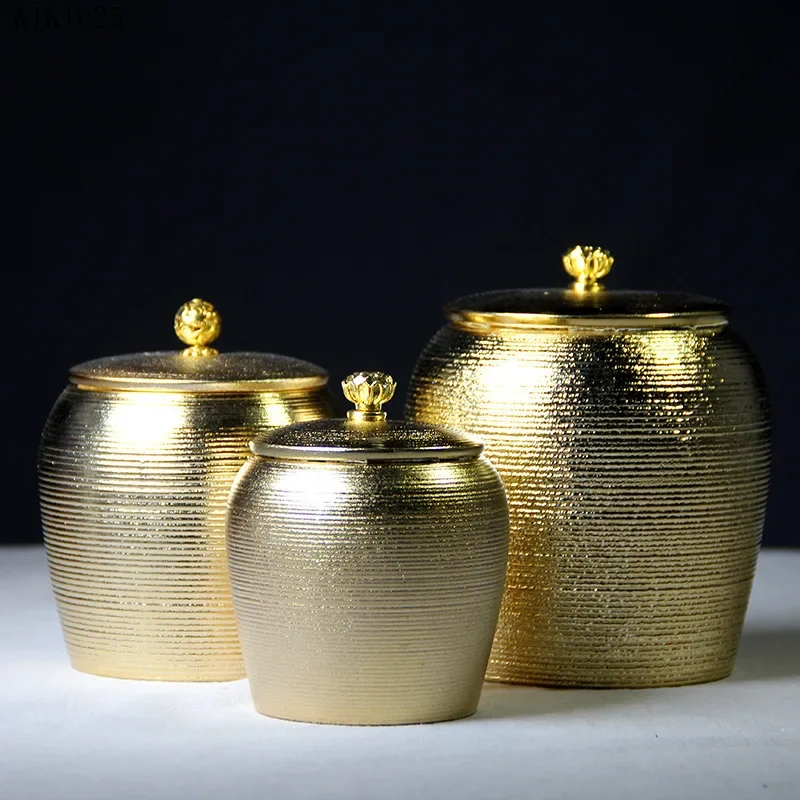 Gold ceramic