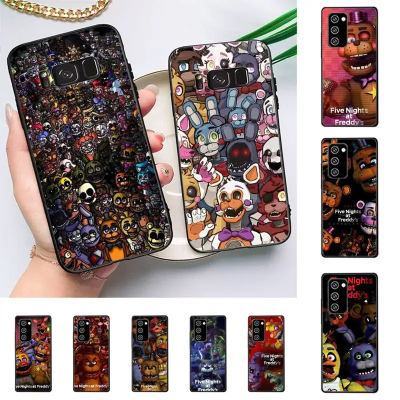 

Five N-Nights at F-Freddy's Phone Case for Samsung Note 5 7 8 9 10 20 pro plus lite ultra A21 12 72
