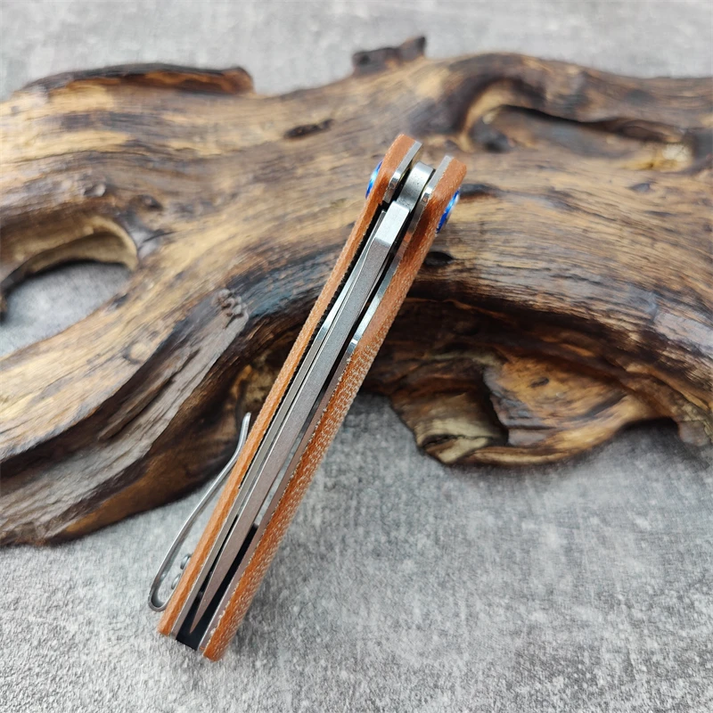 Складной нож для повседневного использования с рукояткой и шарикоподшипником -