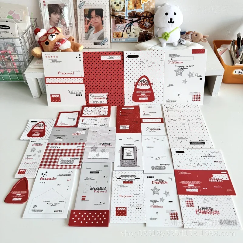 

Корейский набор для скрапбукинга Ins style