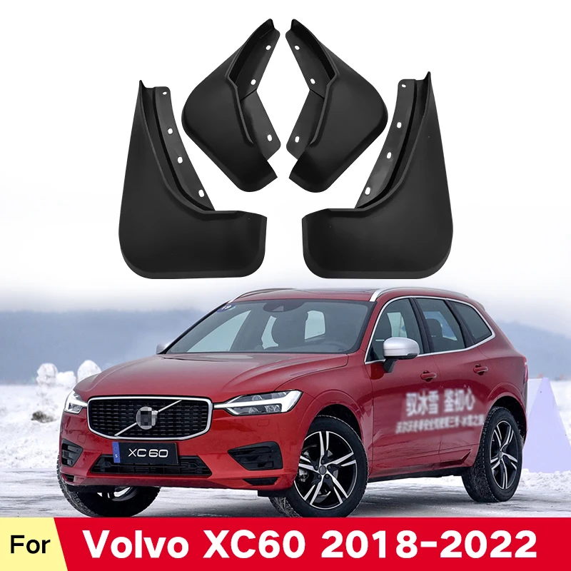 

Mud Flaps For Volvo XC60 2018-2022 2019 2020 2021 Splash Guards Fender MudFlaps Front Rear Mudguards Car Accessories