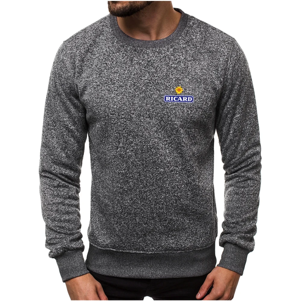 

2022 RICARD Fall Men's 3D Clothing Pullovers Business Casual Sweaters Men's Essential Long Sleeve Men's Fashion Sportswear