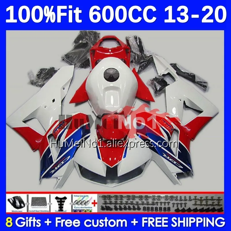 

Injection For HONDA CBR600 CBR 600RR 600 RR CC 108No.13 600F5 CBR600RR F5 13 14 15 16 2017 2018 2019 2020 Fairings white red