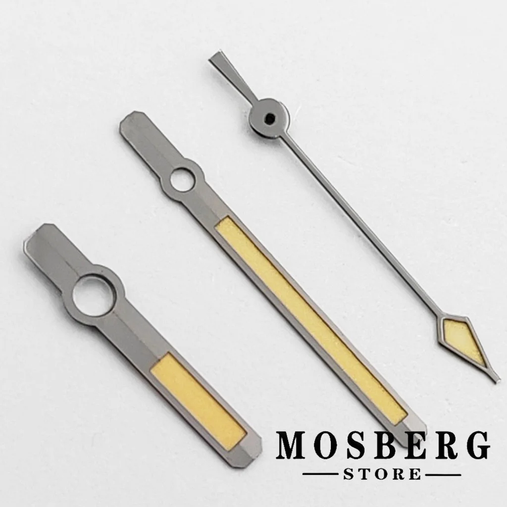 Стрелки часов NH35 зеленые светящиеся подходят NH36 автоматический механизм цвет