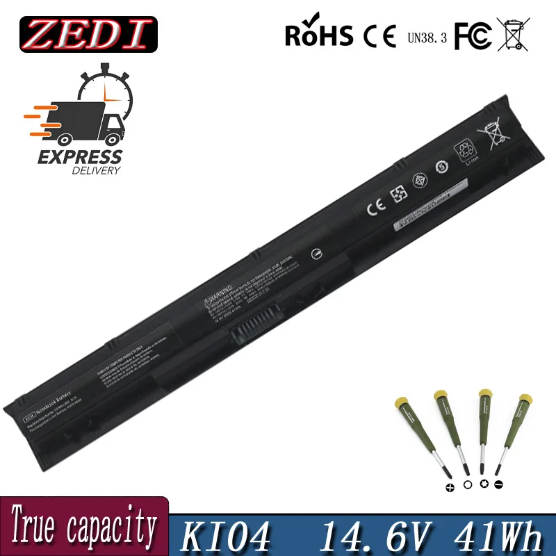 Новый аккумулятор для ноутбука ZEDI K104 KI04 800049 -001 HSTNN-DB6T HSTNN-LB6S ДЛЯ HP N2L84AA TPN-Q158 Star Wars