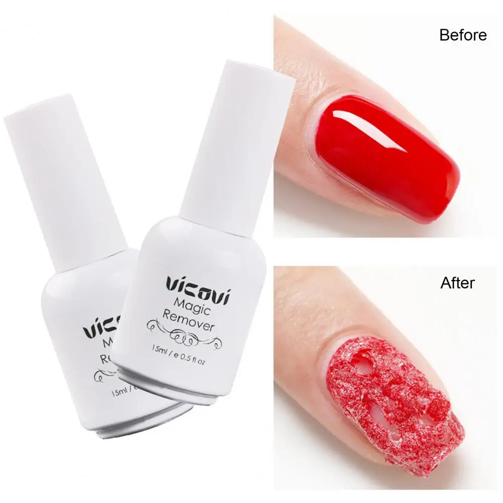 Practical Easy to Apply Dissolve Quickly Burst Glue Removal Gel Nail Supplies Polish Nail Cleaner Nail Polish Remover