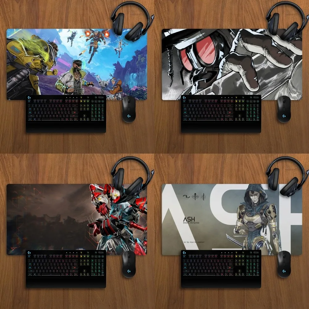Игровой коврик для мыши Apex Legends нескользящий фиксатор утолщенный большой письма