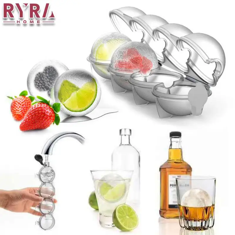 

4 отверстия, круглая форма для хоккея с шайбой, искусственная водка, кухонная балка, предметы, инструменты для создания мороженого