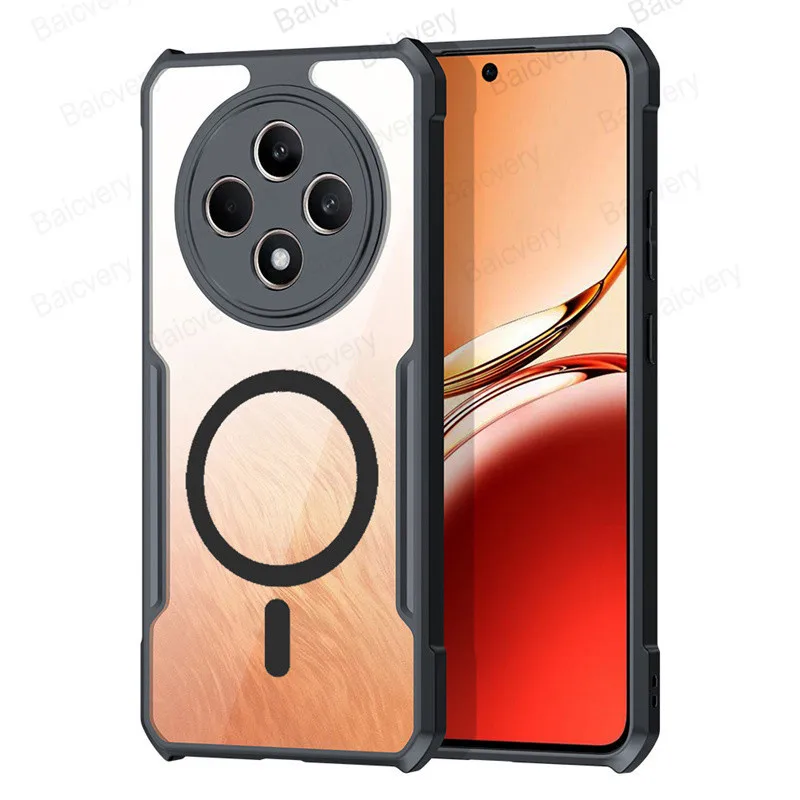 Телефонная версия для OPPO Reno12 F чехол CPH2637 черная силиконовая Противоударная