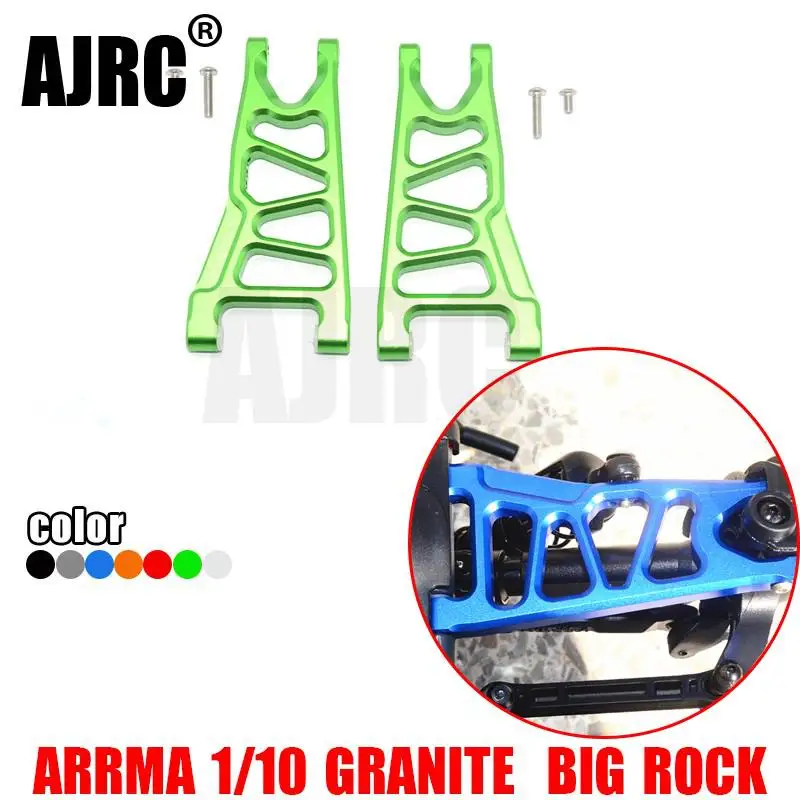 

ARRMA 1/10 гранитный Мега монстр-Трак ARRMA большой рок-Экипировка из алюминиевого сплава брикет Передняя Нижняя брикет пара AR330443