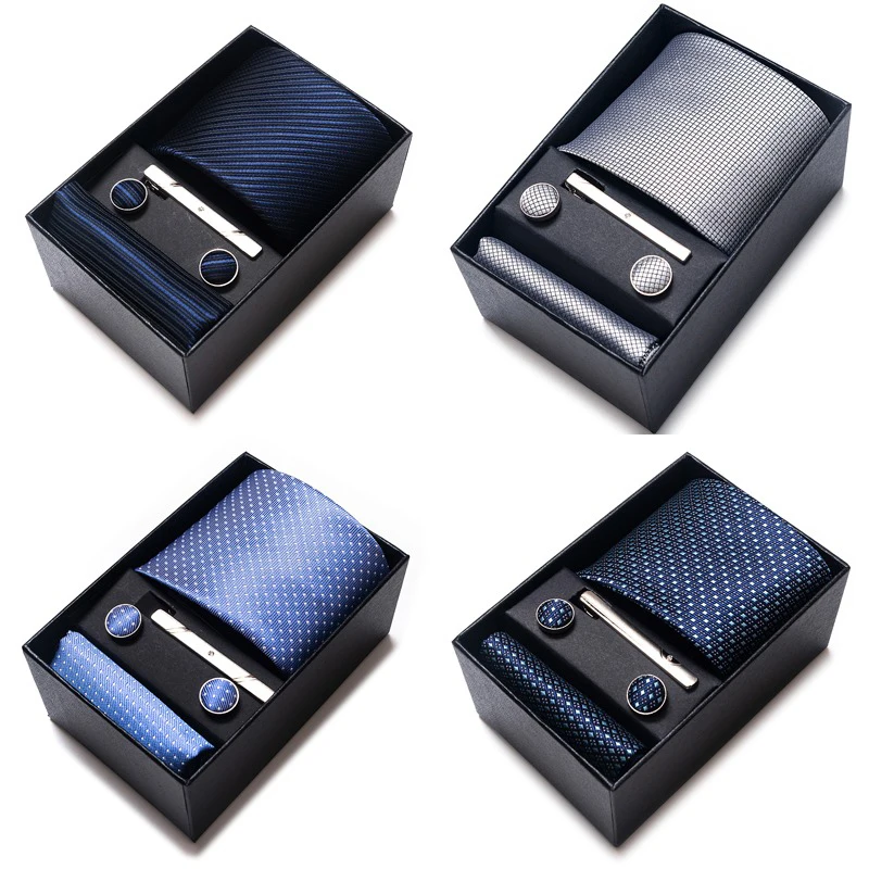 Men Blue Suit Accessories Fit Wedding