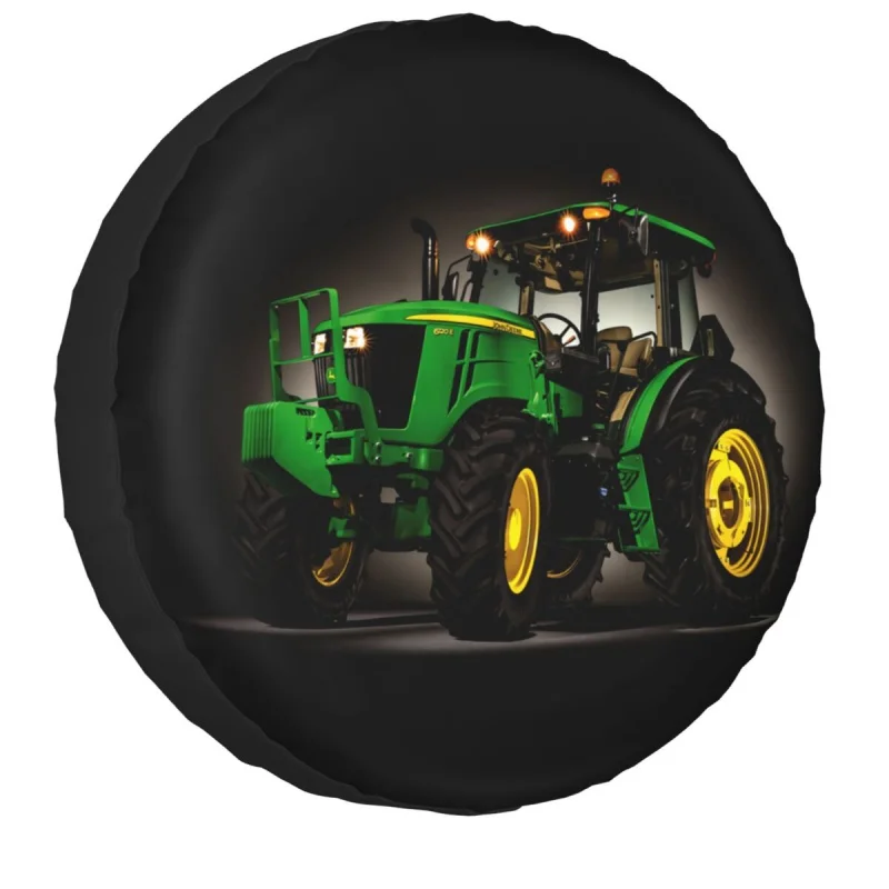 

Custom Tractor Spare Tire Cover for Jeep Hummer Car Wheel Protectors 14" 15" 16" 17"