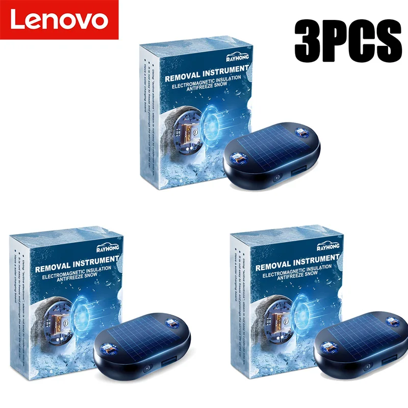 

Электромагнитный молекулярный обогреватель-антиобледенитель для лобового и заднего стекол автомобиля Lenovo, солнечный антиобледенитель