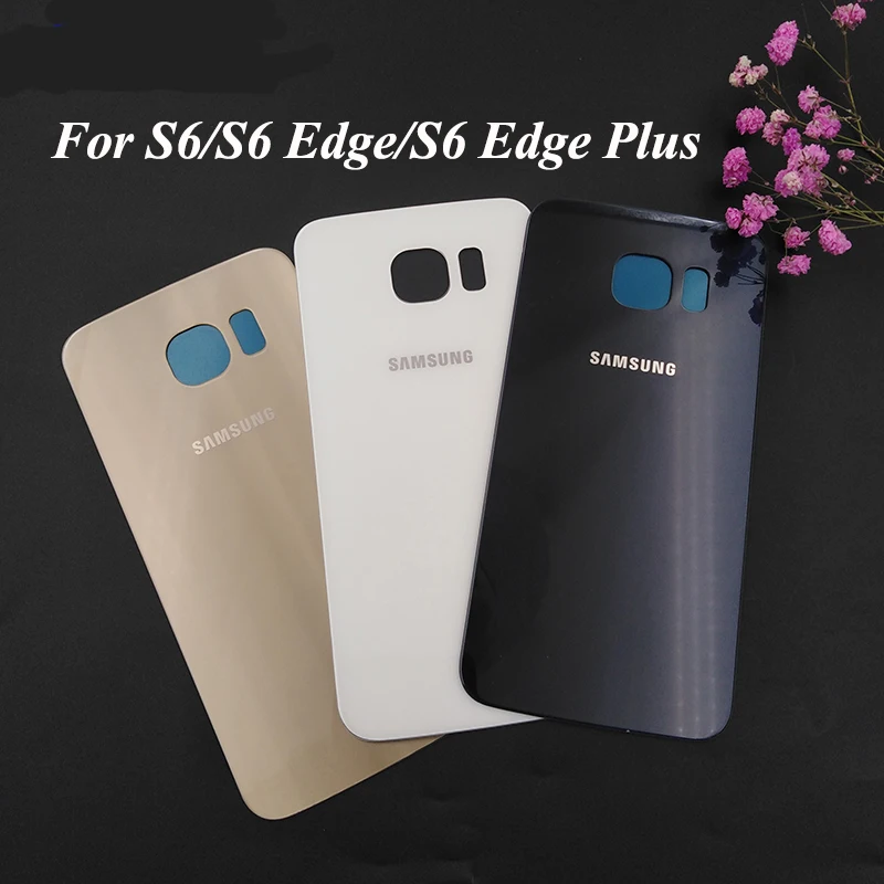 

Для Samsung Galaxy S6/S6 Edge/S6 Edge Plus G920 G925 G928 задняя крышка корпуса задняя крышка батарейный отсек запасная часть + логотип